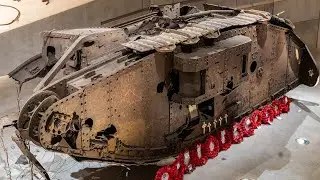 Deborah at the Flesquières Tank Museum
