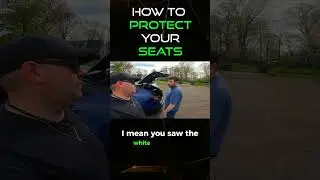 Protect Your Tesla Seats! | If you've got kids then these are a must!  🤯⚡️🚗  #teslatips #teslamodely
