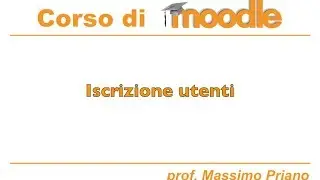 Iscrizione utenti