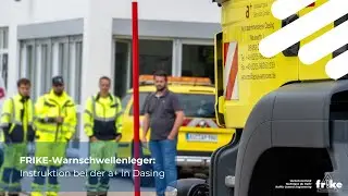 FRIKE-Schwellenleger: Instruktion bei der a+ Autobahnmeisterin in Dasing