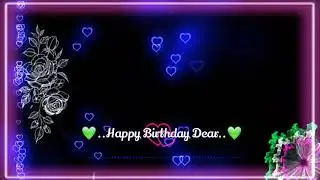 Happy Birthday WhatsApp Status || Avee Player Template Link || Birthday Avee Player || Green Screen