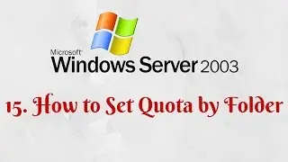 15. How to Set Quota by Folder