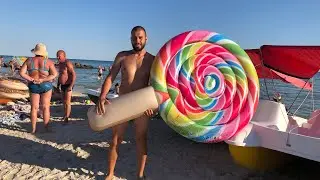 Железный Порт, Дорога, Море, Пляж, Наш Влог