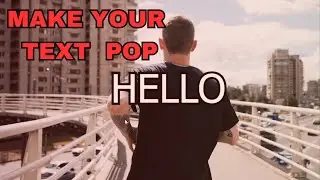 Create Easy Eye Catching Pop-up Text Animation in Premiere Pro 2023
