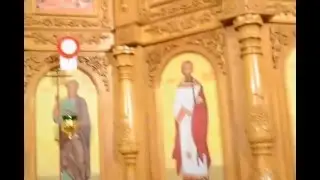 Пасха 2016 в непокоренном Донецке. Храм Святого Апостола Андрея Первозванного.