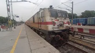 GHAZIABAD WAP-7 LOCOMOTIVE START-UP  | Indian Railways