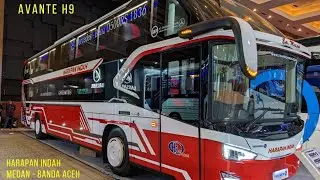 Harapan Indah Avante H9 - Sleeper Class, Mercedes Benz OH 1836