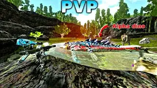 Ark Mobile PvP / Raid Admin base 🔥 Op Loot And Dino