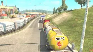 Calais Duisburg Volvo Convoy Truck Driving Euro Truck Simulator 2 Multiplayer, ETS 2 MP Volvo Truck