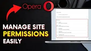 How to Manage Site Permissions in Opera Browser 2025?