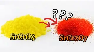 Получил Дихромат Стронция SrCr2O7 из Хромата Стронция SrCrO4