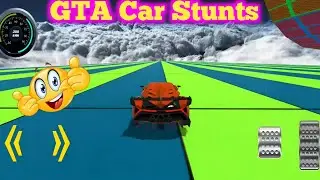Gta Car Stunts 3d racing gameplay