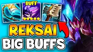 REK'SAI IS A TOP LANE BULLY WITH THESE BUFFS! (NEVER LOSE A TRADE)
