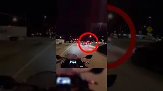 Police Was Waiting For This Biker 