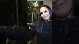 Tati, from Jinjer, has a unique way of protecting her microphone while on tour... 