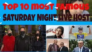 TOP 10 Most Famous Saturday Night Live Host of all time