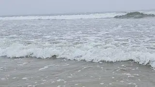 Live at Scarborough Beach in Maine relaxing sound of the waves...