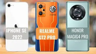 iPhone SE 3 VS REALME GT2 PRO VS HONOR MAGIC4 PRO - Which one is best? | ZECH |