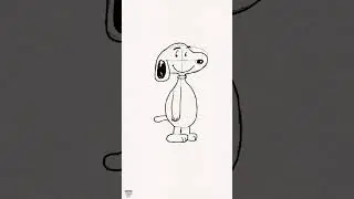 4% Talent - Easy fun Arts in procreate - Draw Snoopy