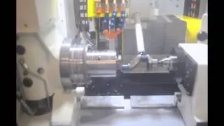 Crankshaft Grinder with FANUC 31i-T CNC Control and Panel i - Courtesy of Weldon Solutions