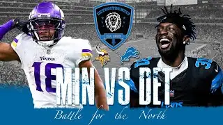 CLASH OF THE TITANS! Minnesota Vikings vs Detroit Lions!