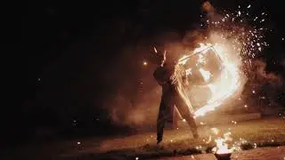 эксклюзивный огненный номер. Астрахань
