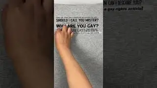 Why Are You Gay Interview