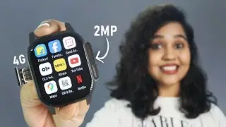 4G Smartwatch with 2MP Camera - Fireboltt SNAPP Android Wristphone Review