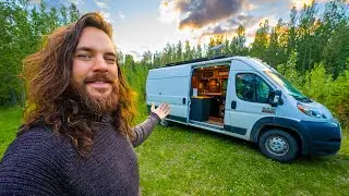 Van Camping in ALASKA (I MADE IT!)