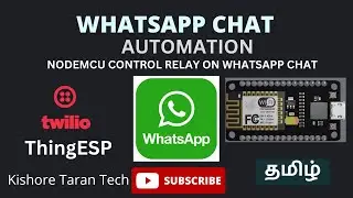 Whatsapp Chat - Automation - Twilio, ThingESP  Automation