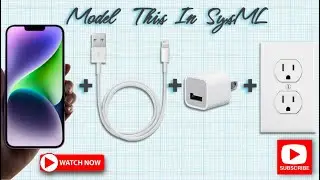 SysML - Modeling Plug & Pinout Levels - iPhone Charger