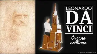 Leonardo da Vinci Grande Organo continuo - codex madrid II fol. 76r - 1503/5