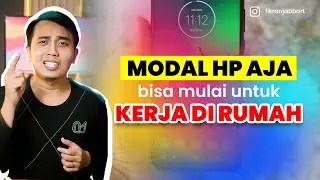 cuma pake hp bisa kerja dirumah