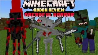 Dreadful Horror Boss in Minecraft Bedrock Mods/Addon