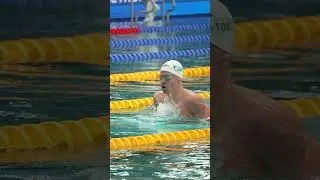 LÉON MARCHAND 4'14"88 EN SÉRIE DES CHAMPIONNATS DE FRANCE DE CHARTRES #sports #swimming #swim
