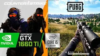 PUBG e CS 2 | GTX 1660 TI + i5 10400F + 32GB RAM