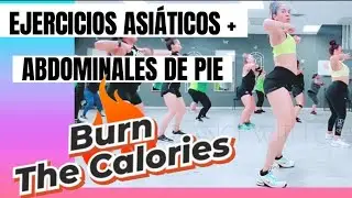 Ejercicios Asiáticos + ABDOMINALES DE PIE🔥 | CARDIO DANCE FITNESS