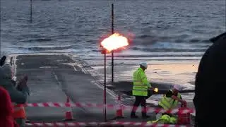 Lighting of D-Day beacon in Burnham-On-Sea (Burnham-On-Sea.com)
