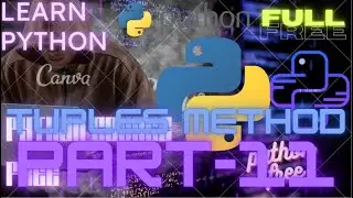 Python full beginner friendly course (Tuples methods)for free and anyone can learn python| part-11