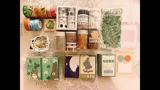 Studio Ghibli and Washi Tape Stationery Haul