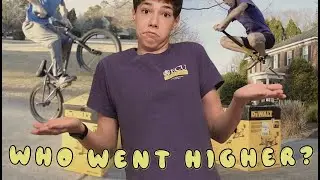 Can a BMX bike Jump Higher Than a Pogo stick?