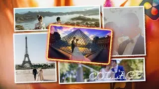 Easy Collage Effect - Faster and Enhanced Template for DaVinci Resolve | FREE Download