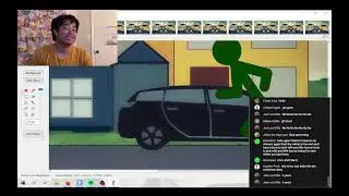 TheBigWhiteGun animating live (episode 6)