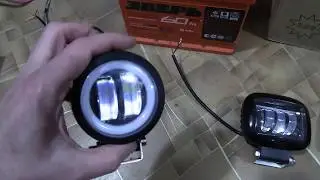 Дополнительные LED фары ближнего света. Сравнение.