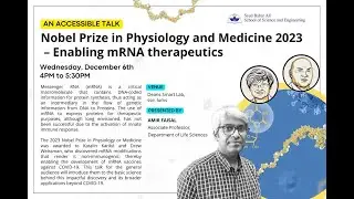 Nobel Prize in Physiology and Medicine 2023 – Enabling mRNA therapeutic