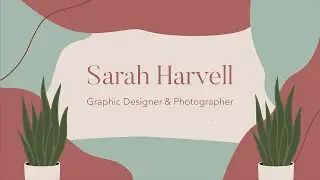 Sarah Harvell - Graphic Designer and Photographer