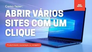 Como Abrir vários sites Preferidos com um clique? Programa Leve e Simples 2026