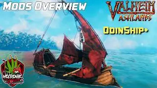 Valheim Mod Overview: Odin Ship Plus - 15 NEW Boats + More!!