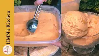 Mango Ice Cream Recipe | Mango Ice Cream at Home