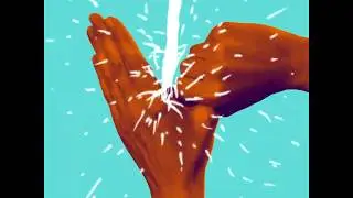 Vitebsk ON. Washing hands.